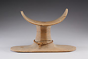 Headrest of Harmose, Wood, linen