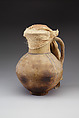 Painted Wide-Mouthed Jug, Pottery (marl A, variant 4), paint, linen, mud