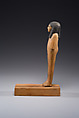 Base of Osiris Figure of Hatnefer (see 47.105.2), Wood, paint