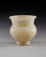 Jar, Travertine (Egyptian alabaster)