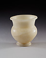 Jar, Travertine (Egyptian alabaster)