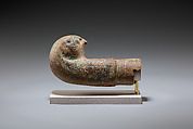 Handle of censer, Bronze or copper alloy