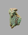 Jar, goat relief, Faience