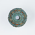 Openwork bead, Faience