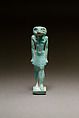 Khnum (?) amulet, Faience