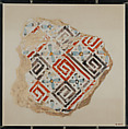 Ceiling Fragment , Tomb of Intef, Nina de Garis Davies, Tempera on paper