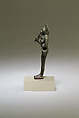 Statuette of cat-headed Bastet, Cupreous metal