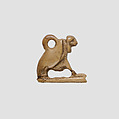 Vulture amulet, Ivory or bone