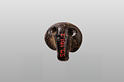 Amulet in the form of the head of an elephant, Chlorite