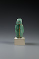 Figure of the goddess Maat, Feldspar
