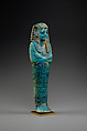Shabti of Ramesses VI, Faience