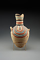 Jar from the tomb of Sennedjem, Pottery, paint