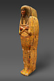 Inner coffin of Khonsu, Wood, gesso, paint