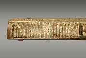 Coffin Lid of Tawaher, Wood, gesso, paint