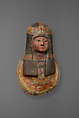 Mask of Iineferty, Wood, paste, paint