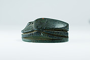 Heart Scarab of Amenemhat, Slate