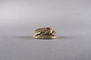 Scarab Inscribed with a Blessing Related to Wadjet, Glazed steatite