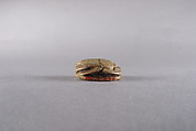 Scarab Inscribed with the Name of Thutmose I, Steatite