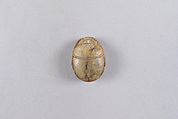 Scarab Inscribed with the Name of Thutmose I, Steatite