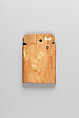 Mummy label of Pleni, age 60, Wood, ink