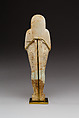 Shabti of Wedjahor, born of Shedet, Faience