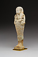 Shabti of Wedjahor, born of Shedet, Faience