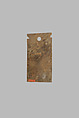 Mummy label, Wood