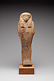 Osiride Figure Presented by the King to His Foster Brother, Wood, paint