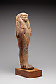 Osiride Figure Presented by the King to His Foster Brother, Wood, paint
