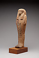 Osiride Figure Presented by the King to His Foster Brother, Wood, paint