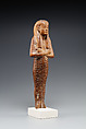 Shabti of Huy, Chief Color Maker, Wood