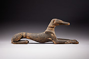 Figure of a jackal, Wood