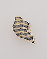 Fragment of mosaic mold-made bowl, Glass