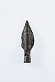 Arrow point, Bronze or copper alloy