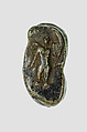 Knuckle bone (astragal) with image of Omphale, Gabbro