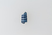 Part of an ear stud, Glass