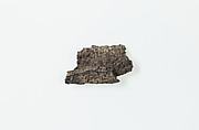 Statuette fragment, pair of feathers, Bronze