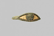 Statuette fragment, eye, Bronze