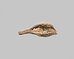 Statuette fragment, eye, Bronze