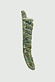 Beard for a statue, Copper alloy, inlay
