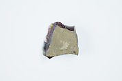 Fragment from Thick Walled Marbled Vessel, Glass