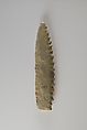 Bifacial Sickle Insert, Flint