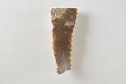 Sickle Insert, Flint, adhesive (lime plaster ?)
