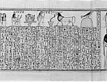 Book of the Dead for the Chantress of Amun Nauny, Papyrus, paint