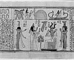 Book of the Dead for the Chantress of Amun Nauny, Papyrus, paint