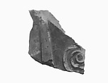 Relief fragment from elaborate doorway - see 26.3.353-5, Limestone, paint
