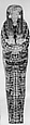 Mummy board of Djedmutesankh, Wood, paste, paint