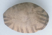 Base of round bottomed Cypriot juglet, Pottery
