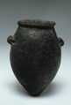 Jar, Pottery; black polished ware
