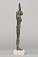 Lion-headed goddess, Cupreous metal